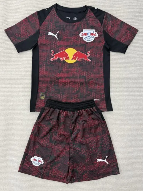 25-26 RB Leipzig Third Kids Soccer Jersey