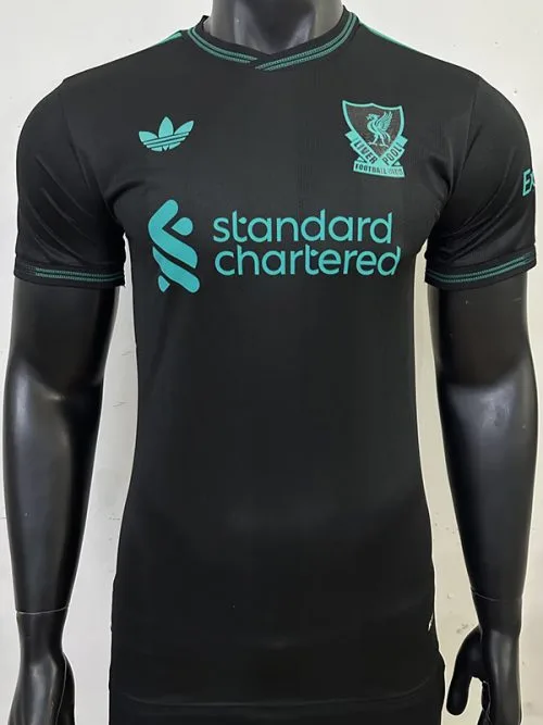 25-26 LIV Black Special Edition Player Version Soccer Jersey