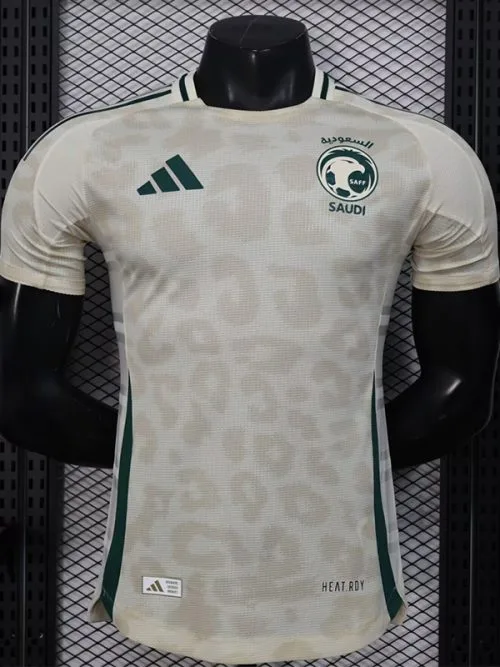 2025 Saudi Arabia Away Player Version Soccer Jersey