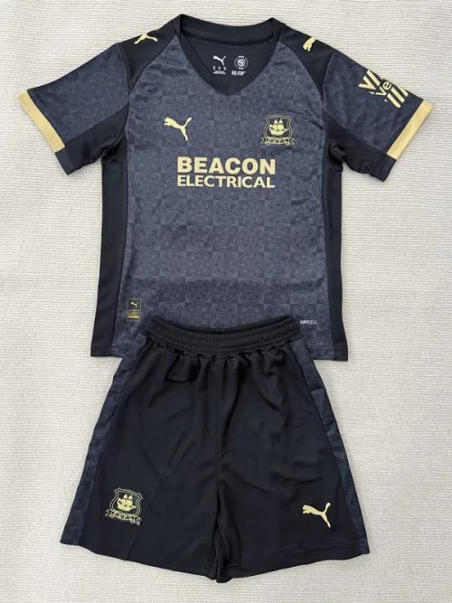 25-26 Plymouth FC Away Kids Soccer Jersey