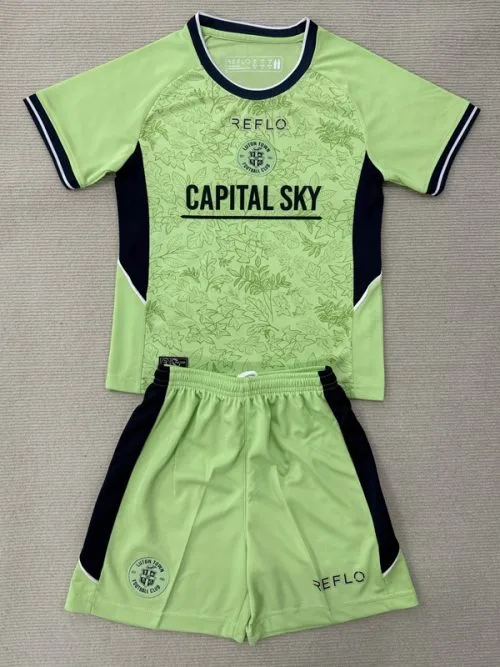 25-26 Luton Town Third Kids Soccer Jersey