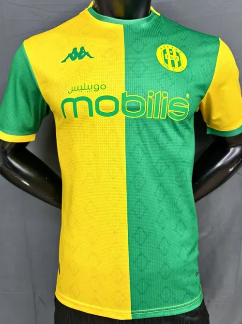 25-26 JS Kabylie Home Player Version Soccer Jersey