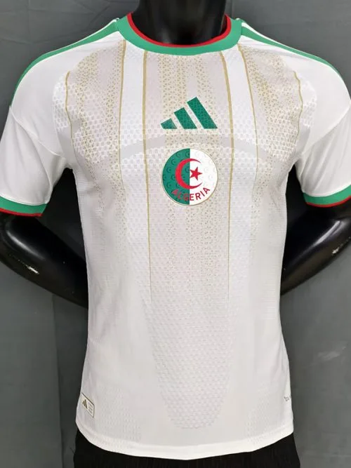 26-27 Algeria Home Player Version Soccer Jersey