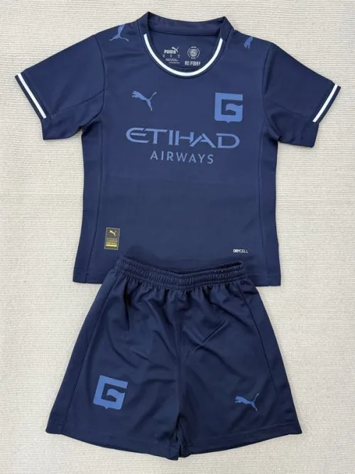 25-26 Girona Third Kids Soccer Jersey