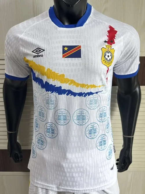 24-25 DR Congo Away Player Version Soccer Jersey