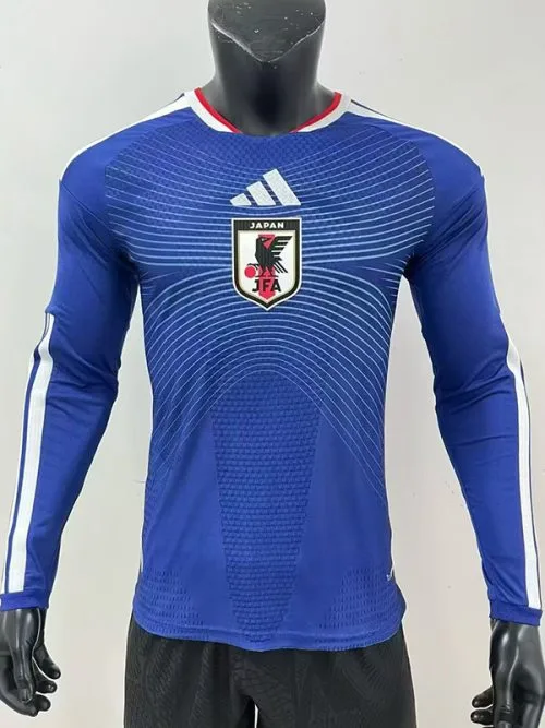 26-27 Japan Home Long Sleeve Player Version Soccer Jersey