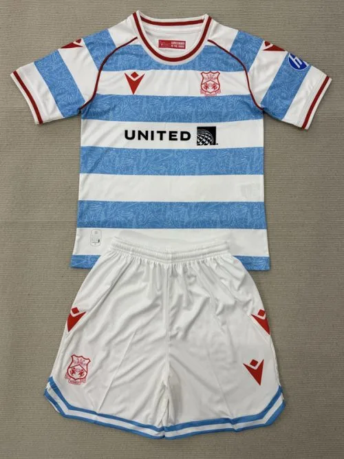 25-26 Wrexham FC Third Kids Soccer Jersey