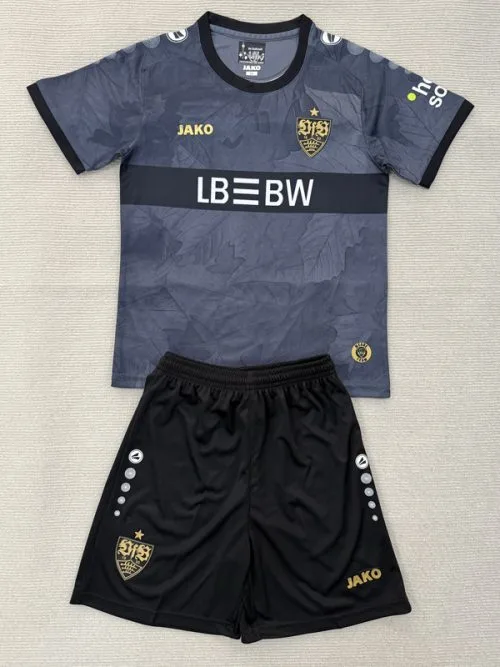 25-26 Stuttgart Third Kids Soccer Jersey