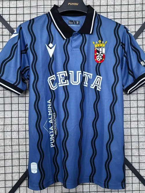 25-26 AD Ceuta Away Fans Soccer Jersey