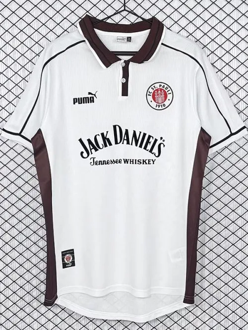 1999-2000 ST PAULI Home Retro Soccer Jersey