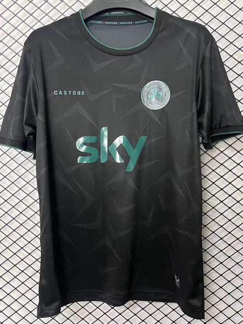 25-26 Ireland Black Fans Soccer Jersey