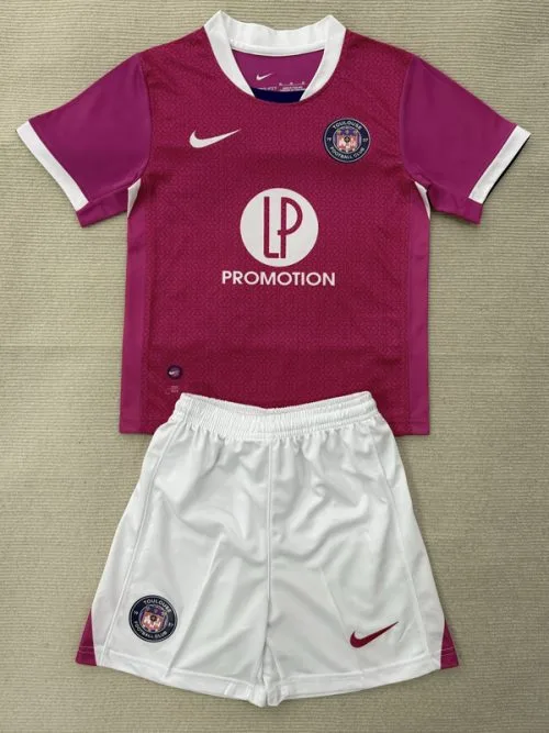 25-26 Toulouse Away Kids Soccer Jersey