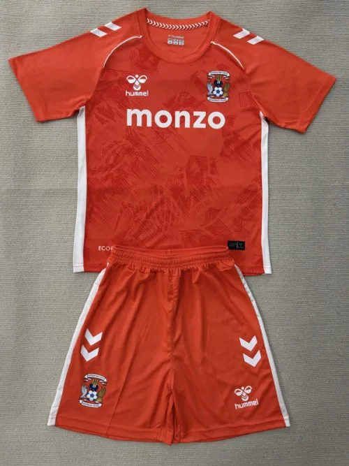25-26 Coventry City Away Kids Soccer Jersey