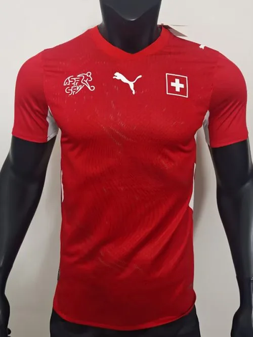 26-27 Switzerland Home Player Version Soccer Jersey