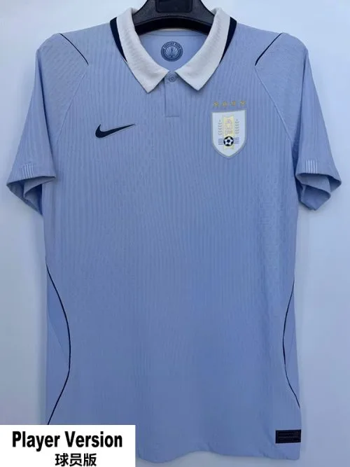 26-27 Uruguay Home Player Version Soccer Jersey
