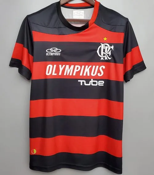 2009-2010 Flamengo Home Retro Soccer Jersey
