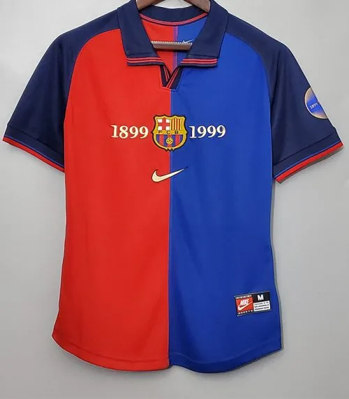 BAR 100th Anniversary Version Home Retro Soccer Jersey